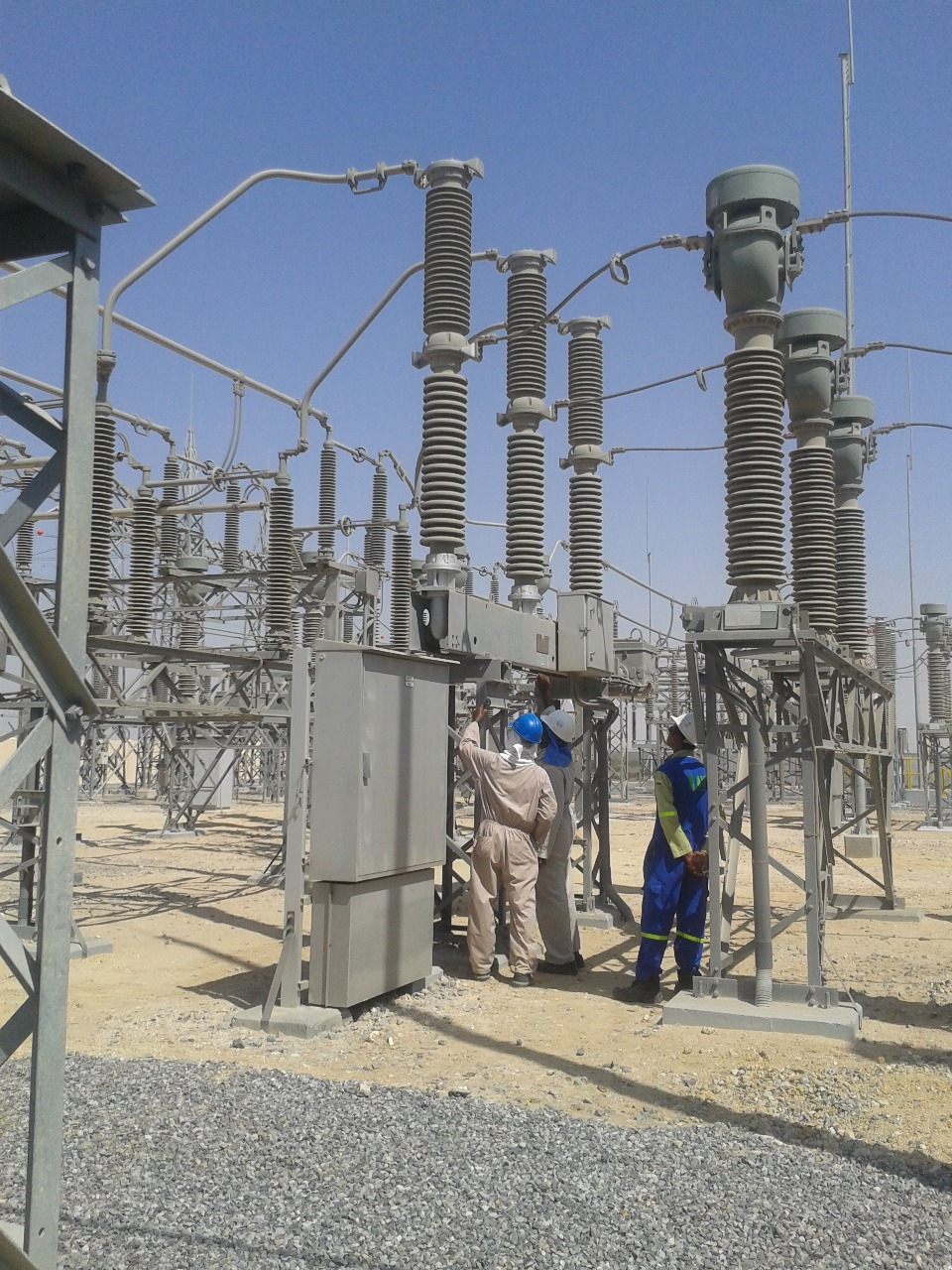 33 kV OHL Lekhwair